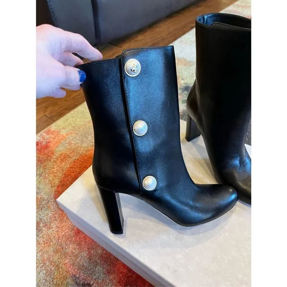Jimmy Choo Rina 85 Leather Ankle Boots Size 38 (8) NIB - Picture 12 of 15